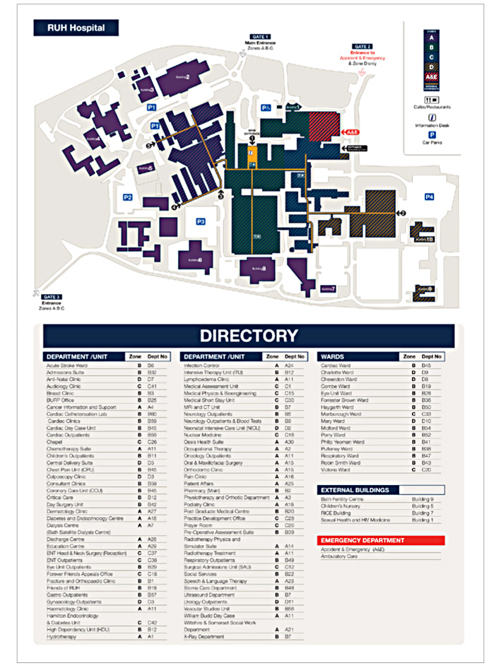 Princess Alexandra Hospital Map Buildings